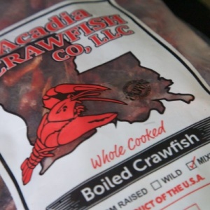 Whole Boiled & Frozen LA Crawfish